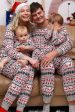 Christmas Family Matching Pajama Set Grey Pattern Pajamas Fashion