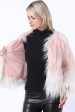 Black Winter Long Sleeve Faux Fur Coat on Sale