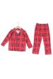 Red Plaid Family Christmas Pajamas For Sale