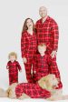 Red Plaid Family Christmas Pajamas For Sale