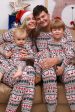 Christmas Family Matching Pajama Set Grey Pattern Pajamas Fashion