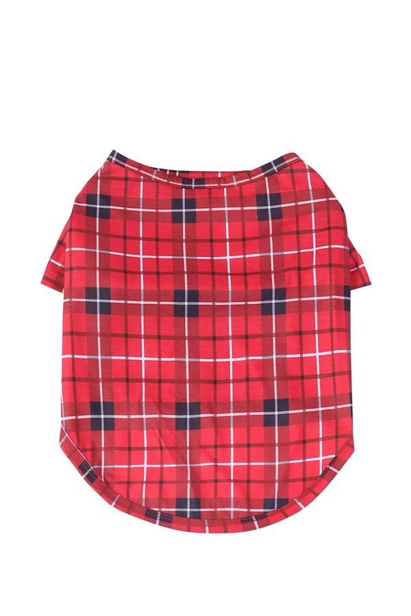 Red Plaid Family Christmas Pajamas For Sale