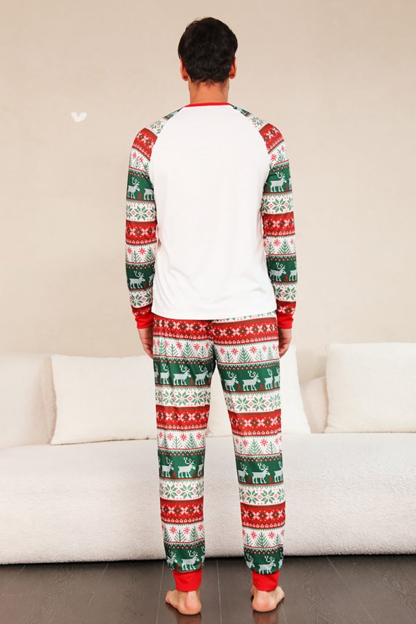 Red Green Family Christmas Tree Pajamas Set Sale