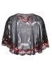 1920s Red Glitter Sequins Cape on Sale