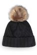 Black Knitted Hat Online