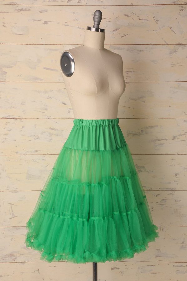 Green Tulle Petticoat on Sale