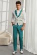 Shawl Lapel One Button Light Green 3 Piece Men s Homecoming Suits Online now