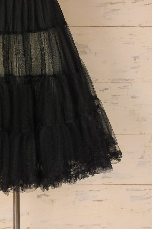 Black Tulle Petticoat Hot on Sale