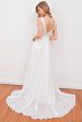 White Embroidery Wedding Dress Fashion