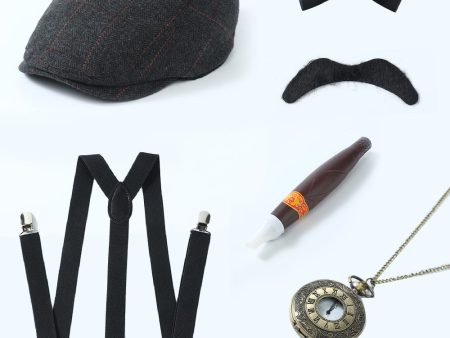 1920s Accessories Set for Men Hot on Sale