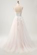 White A Line Sweetheart Sparkly Wedding Dress with Applique Lace Online