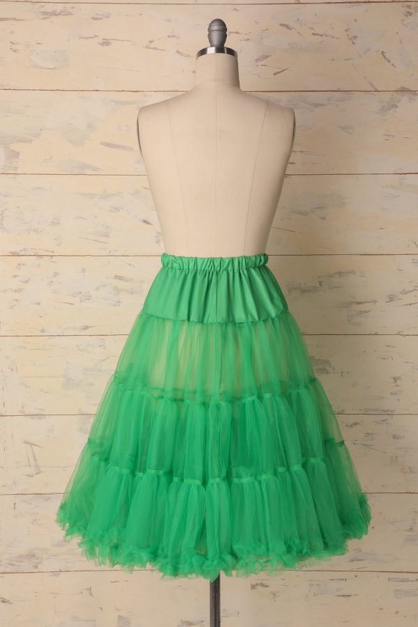 Green Tulle Petticoat on Sale