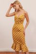 Polka Dots Mermaid 1960s Dress Online Sale