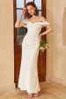 Simple Off the Shoulder Boho Wedding Dress Hot on Sale