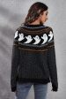 Halloween Ghost Long Sleeve Knitted Sweater For Discount