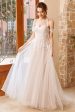 Elegant A Line Halter White Long Wedding Dress with Appliques Fashion