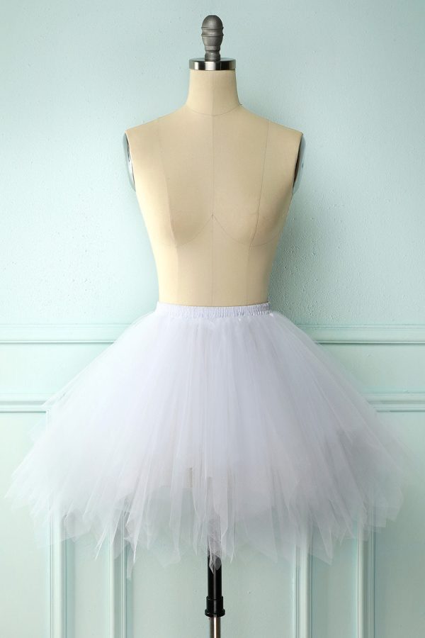 White Halloween Dance Skirt Sale