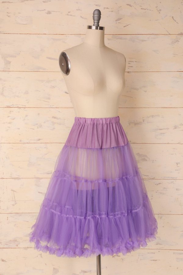 Purple Tulle Petticoat Discount