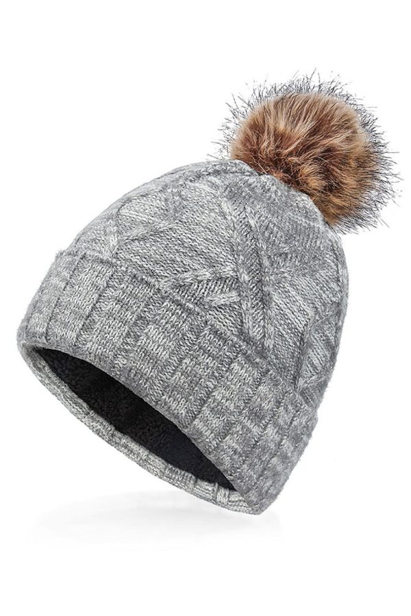 Black Knitted Hat Online