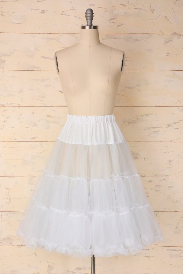 White Tulle Petticoat Online