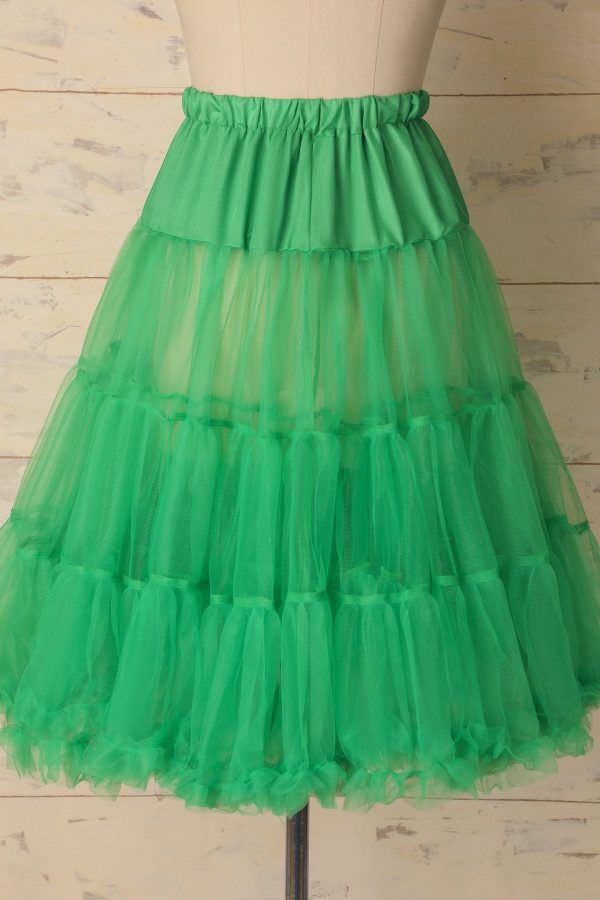 Green Tulle Petticoat on Sale