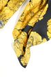 Yellow Floral Hair Scarf Online Sale