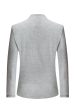 Grey Knitted Notched Lapel Men s Blazer For Cheap