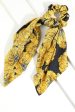 Yellow Floral Hair Scarf Online Sale