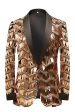 Glitter Golden Sequins Men s Blazer Online Hot Sale