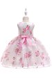 Cute Sleeveless Pink Girls  Party Dress Online Hot Sale