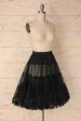 Black Tulle Petticoat Hot on Sale