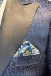 Dark Blue Peak Lapel Men s Prom Blazer Online now