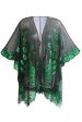 Black Sequined Peacock 1920s Cape Sale