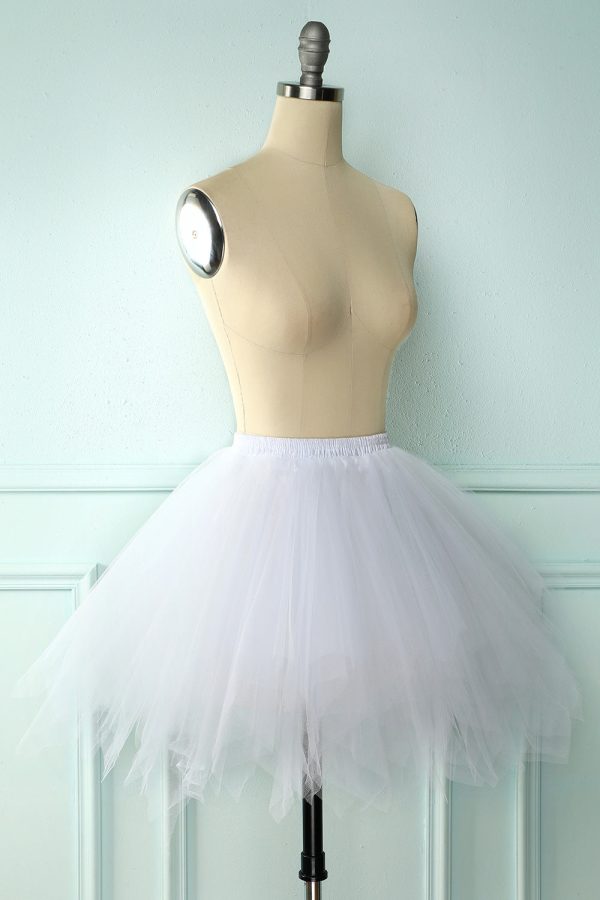 White Halloween Dance Skirt Sale