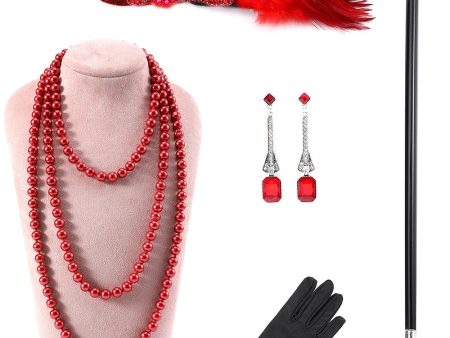 1920s Costume Accessories Set for Women Cheap