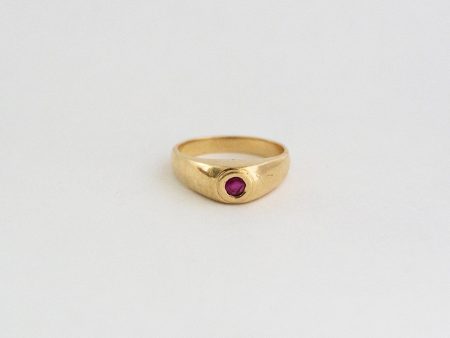 Vintage 14k Ruby Ring For Sale