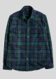 Double Pocket Shirt Jacket, Blackwatch Wool Discount